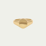 Bold Oval Signet Ring