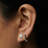 Round Classic Diamond Stud